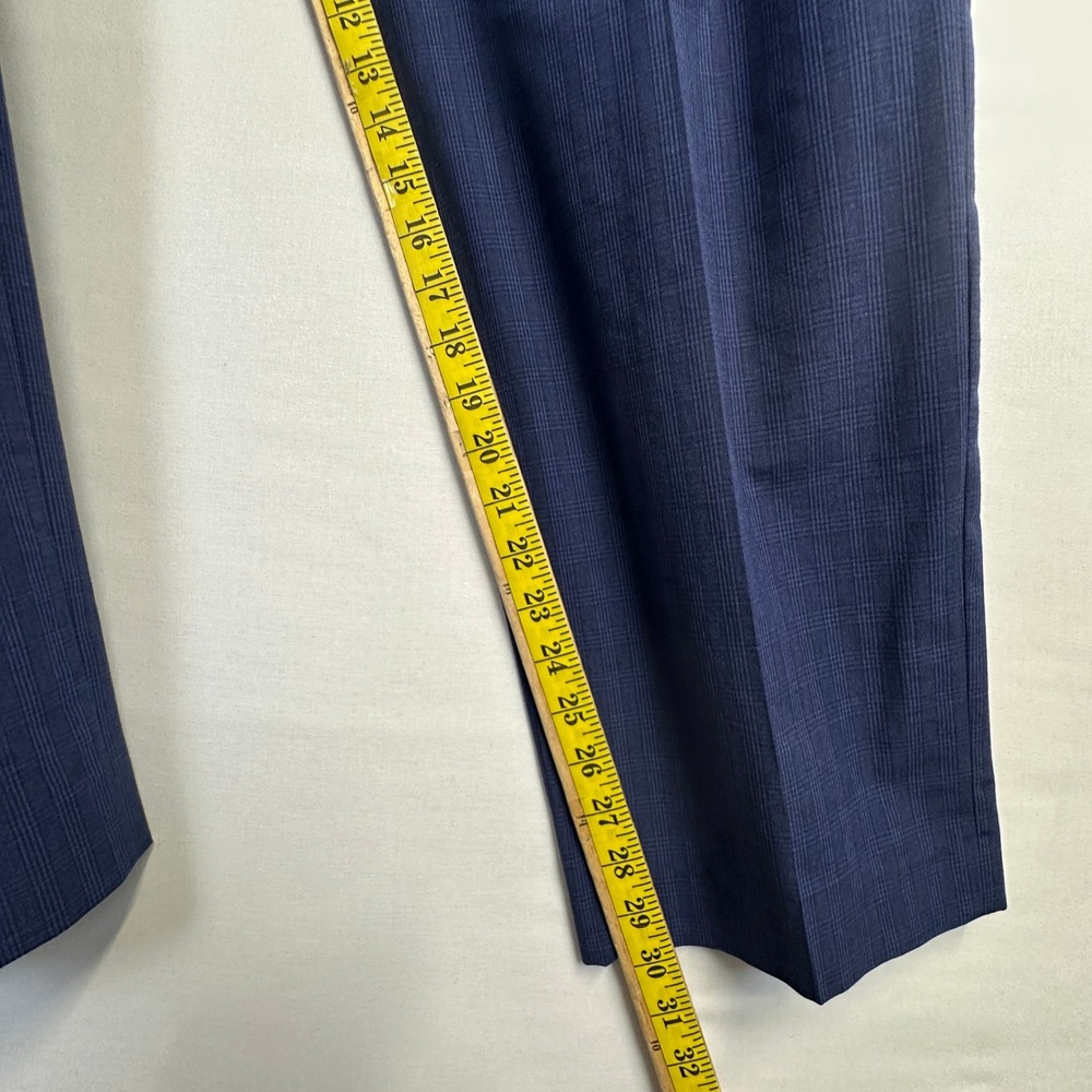Collection by Michael Strahan Wool Blend Suit Blue Plaid Men's 56L - Picture 16 of 16